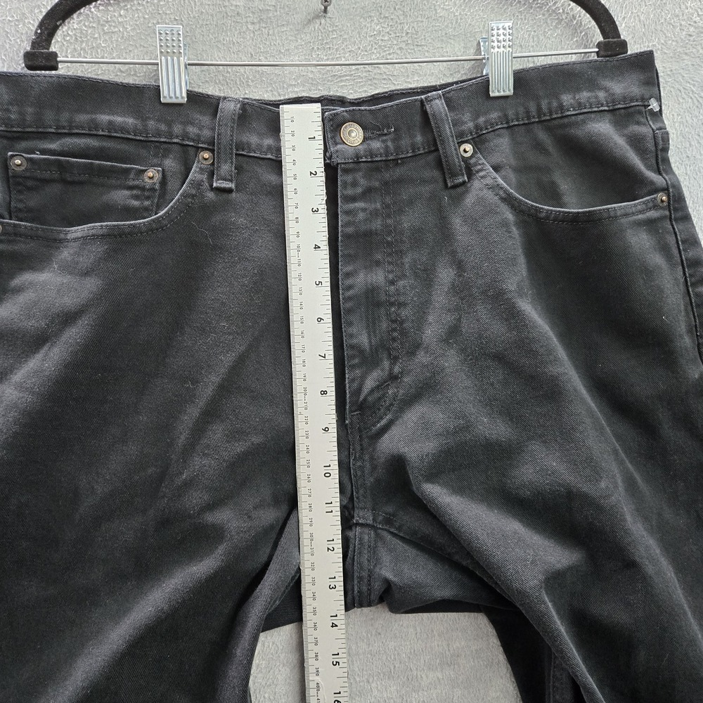 Levi's 541 Men Jeans 36X32‎ Black Denim Athletic Fit 30" Inseam - Picture 8 of 12